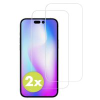 Accezz Gehard Glas Screenprotector 2-pack Apple iPhone 14 Pro