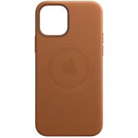 Apple Leather Backcover MagSafe Apple iPhone 12 Mini - Saddle Brown