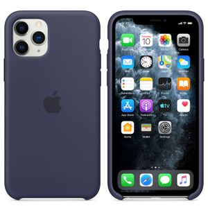 Apple Silicone Backcover iPhone 11 Pro - Midnight Blue