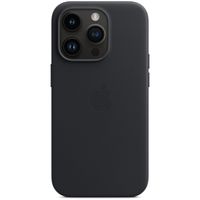 Apple Leather Backcover MagSafe Apple iPhone 14 Pro - Midnight