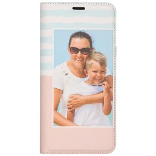 Ontwerp je eigen Compact gel bookcase hoes Huawei P30 Pro - Wit