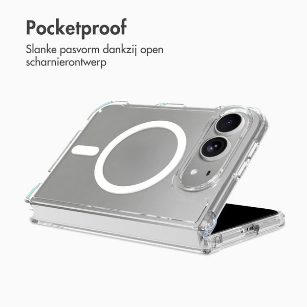 Accezz Xtreme Impact Backcover met MagSafe Apple iPhone Ultra - Transparant