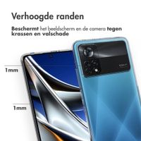 Accezz Clear Backcover Xiaomi Poco X4 Pro 5G - Transparant