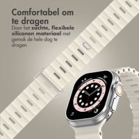 Accezz Ocean bandje Apple Watch | 44/45/46/49 mm - Sterrenlicht