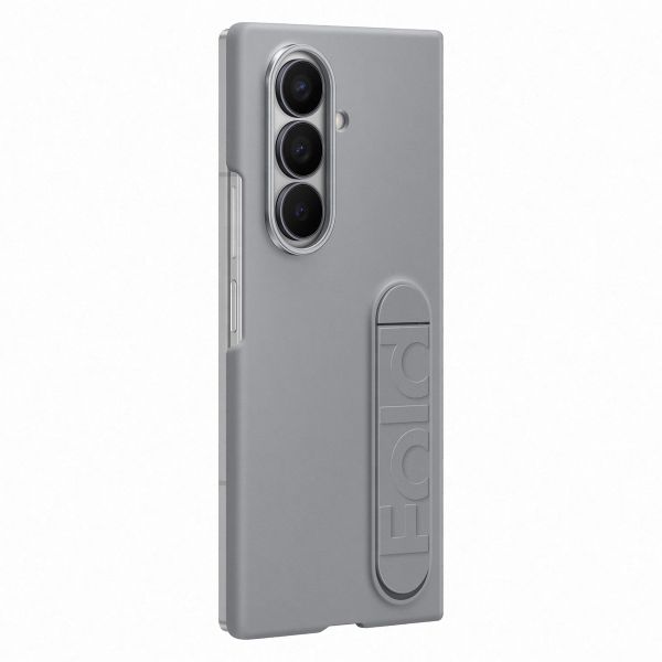 Samsung Silicone Case met stand Samsung Galaxy Z Fold 7 - Gray