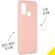 Accezz Liquid Silicone Backcover Huawei P Smart (2020) - Pink Sand