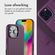 Accezz Leather Bookcase 2-in-1 met MagSafe iPhone 16 Pro Max - Heath Purple