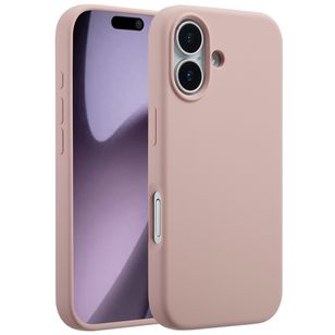 Accezz Liquid Silicone Backcover met MagSafe Apple iPhone 17 - Roze