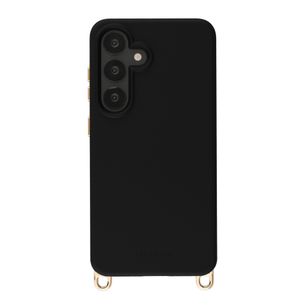 Selencia Rivièra MagSafe Backcover met afneembare haakjes Samsung Galaxy S25 / S24 - Velvet Black