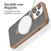 Accezz Ring Stand Backcover met MagSafe iPhone 13 Pro - Brown