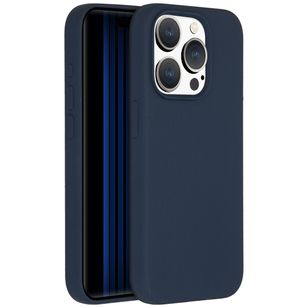 Accezz Liquid Silicone Backcover met MagSafe Apple iPhone 15 Pro - Donkerblauw