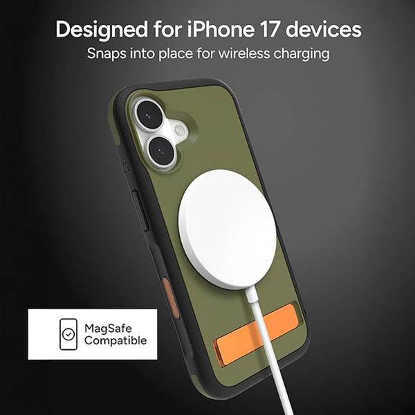 ZAGG Sedona Snap met kickstand Apple iPhone 17 - Sea Kelp