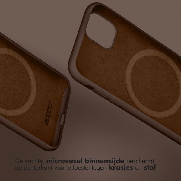 Accezz Liquid Silicone Backcover Samsung Galaxy A27 (5G) - New Tea Brown