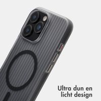 Accezz Lite Backcover met MagSafe | Fluted | Apple iPhone 16 Pro Max - Smokey Matte