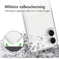 Accezz Xtreme Impact Backcover Apple iPhone 17 - Transparant