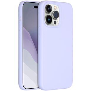 Accezz Liquid Silicone Backcover Apple iPhone 14 Pro Max - Paars