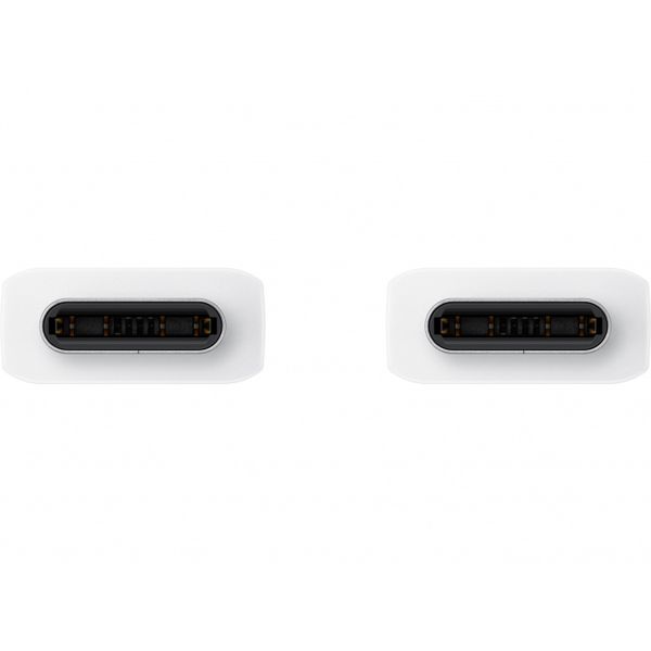 Samsung Originele USB-C naar USB-C kabel - 1 meter - 25 Watt + Originele Fast Charging Adapter USB-C Oplader - 25 Watt - Wit