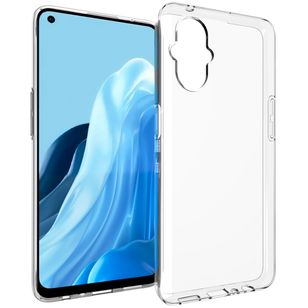 Accezz Clear Backcover Oppo Reno8 Lite - Transparant