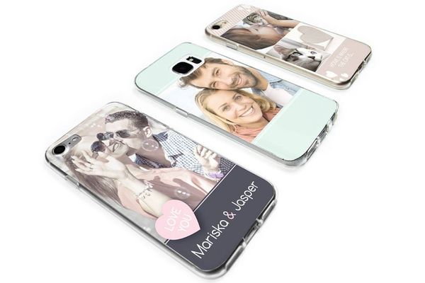 Ontwerp je eigen Samsung Galaxy S3 / Neo gel hoesje - Transparant