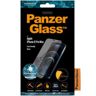 PanzerGlass Case Friendly Screenprotector iPhone 12 Pro Max - Zwart