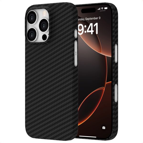 Accezz MagSafe Kevlar Backcover Apple iPhone 16 Pro Max - Black