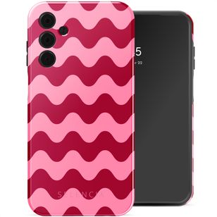 Selencia Vivid Tough Backcover Samsung Galaxy A15 - Wave Vibes Lipstick