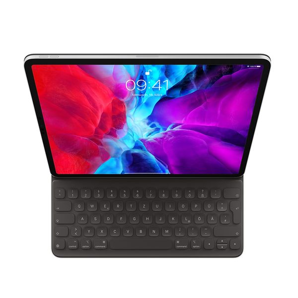 Apple Smart Folio Keyboard Apple iPad Air 13 inch (2025) M3 / (2024) M2 / iPad Pro 12.9 (2018/2020/2021/2022) - QWERTZ / DE - Zwart