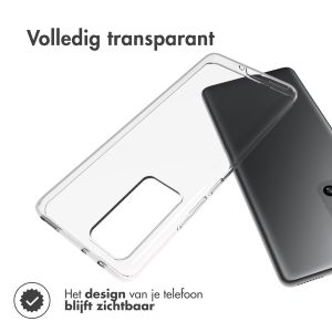 Accezz Clear Backcover Xiaomi 12 Pro  - Transparant