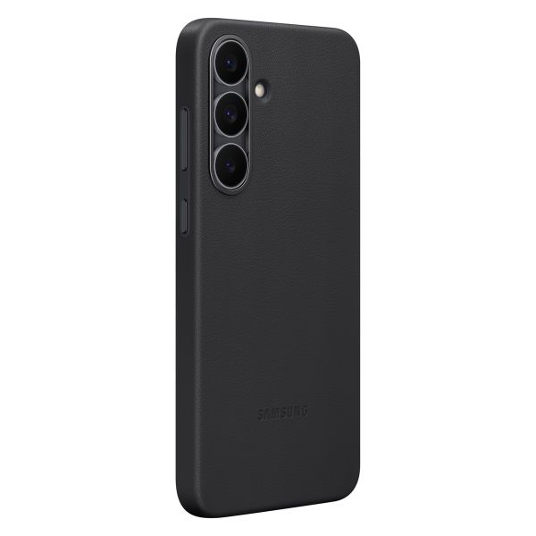 Samsung Originele KindSuit Vegan Leather Case Samsung Galaxy S25 FE - Zwart