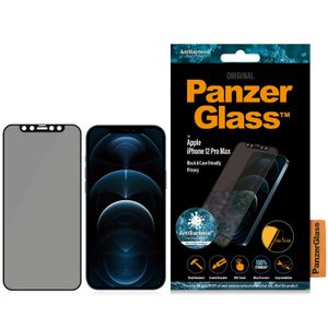 PanzerGlass Case Friendly Privacy Anti-Bacterial Screenprotector iPhone 12 Pro Max