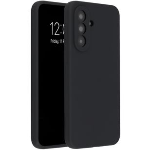 Accezz Liquid Silicone Backcover Samsung Galaxy A37 (5G) - Zwart
