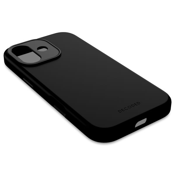 Decoded Silicone Backcover MagSafe Apple iPhone 17 - Phantom Black
