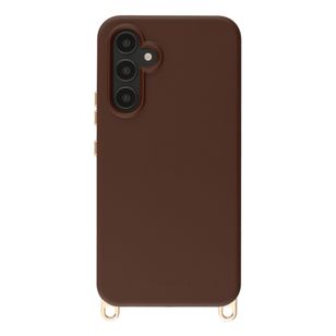 Selencia Rivièra MagSafe Backcover met afneembare haakjes Samsung Galaxy A54 (5G) - Choco Brown