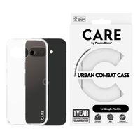 CARE by PanzerGlass Urban Combat Case MagSafe Google Pixel 9a - Transparant