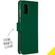 Accezz Wallet Softcase Bookcase Samsung Galaxy A31 - Groen