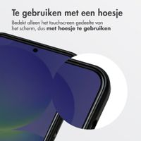 Accezz Gehard Glas Privacy Screenprotector + Applicator Samsung Galaxy A36