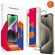 Accezz Triple Strong Full Cover Glas Screenprotector met applicator iPhone 15 Pro - Transparant