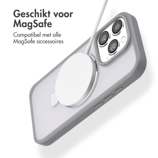 Accezz Ring Stand Backcover met MagSafe iPhone 16 Pro - Grey