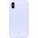 Accezz Liquid Silicone Backcover iPhone Xs / X - Paars