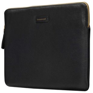 dbramante1928 Paris Sleeve - Laptop hoes 13 inch - Echt leer - MacBook Pro 13 inch / Air 13 inch - Night Black