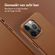 Accezz MagSafe Leather Backcover iPhone 13 Pro - Sienna Brown