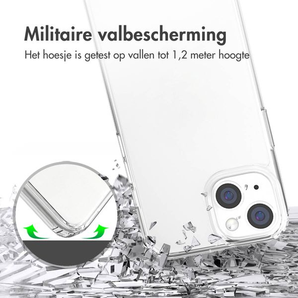 Accezz Xtreme Impact Backcover Apple iPhone 14 - Transparant
