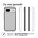 Accezz Clear Backcover Google Pixel 8a - Transparant