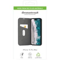 dbramante1928 Oslo Bookcase iPhone 15 Pro Max - Zwart