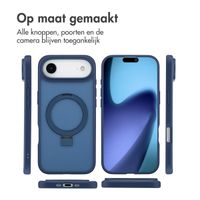 Accezz Ring Stand Backcover met MagSafe Apple iPhone 17 Air - Blauw