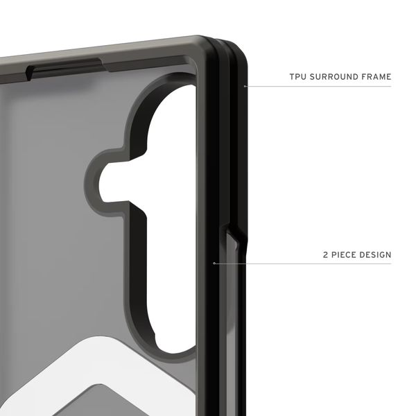 UAG Mouve Magnetic Backcover Samsung Galaxy Z Fold 8 Ultra - Ash