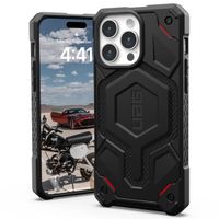 UAG Monarch Pro Backcover iPhone 15 Pro Max - Kevlar Black