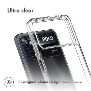 Accezz Xtreme Impact Backcover Xiaomi Poco X4 Pro 5G - Transparant