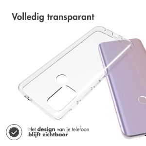 Accezz Clear Backcover Motorola Moto G20 / G30 - Transparant