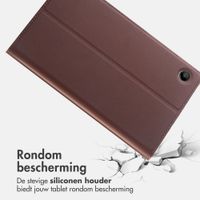 Accezz Classic Tablet Case Samsung Galaxy Tab A11 Plus - Bruin